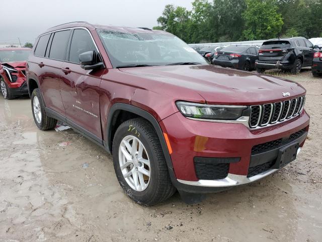 1C4RJJAGXM8196851 - 2021 JEEP GRAND CHER L LAREDO MAROON photo 4