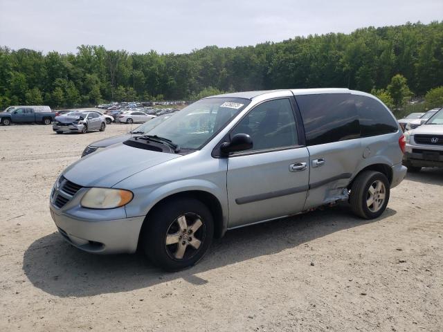 1D4GP45RX6B737828 - 2006 DODGE CARAVAN SXT BLUE photo 1