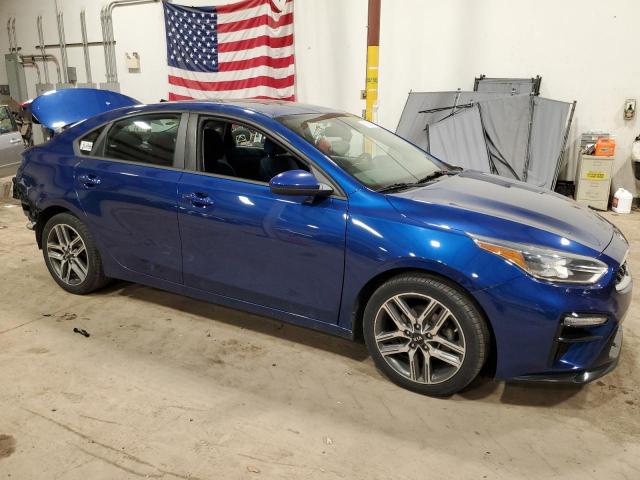 3KPF34AD9KE007632 - 2019 KIA FORTE GT LINE BLUE photo 4