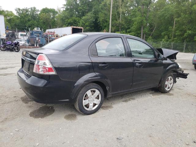 KL1TD5DE2BB181329 - 2011 CHEVROLET AVEO LS 黑色 照片 3