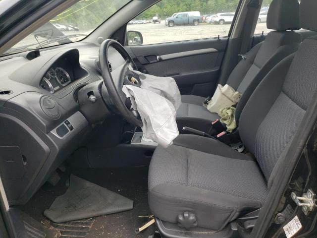 KL1TD5DE2BB181329 - 2011 CHEVROLET AVEO LS 黑色 照片 7