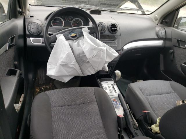 KL1TD5DE2BB181329 - 2011 CHEVROLET AVEO LS 黑色 照片 8