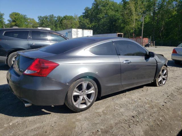 1HGCS2B87CA000907 - 2012 HONDA ACCORD EXL GRAY photo 3