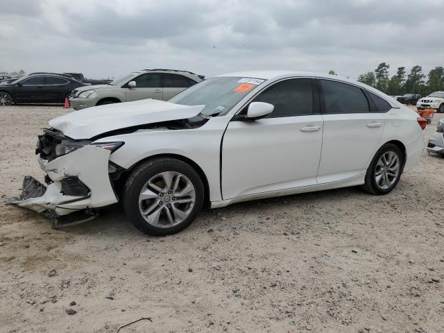 1HGCV1F15JA117249 - 2018 HONDA ACCORD LX WHITE photo 1