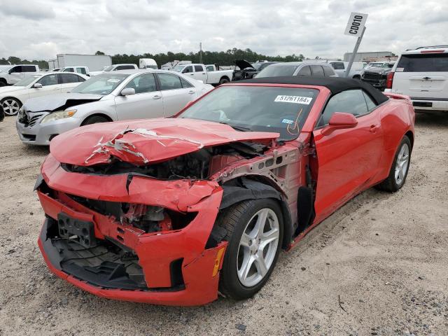 1G1FB3DX0N0105456 - 2022 CHEVROLET CAMARO LS RED photo 1