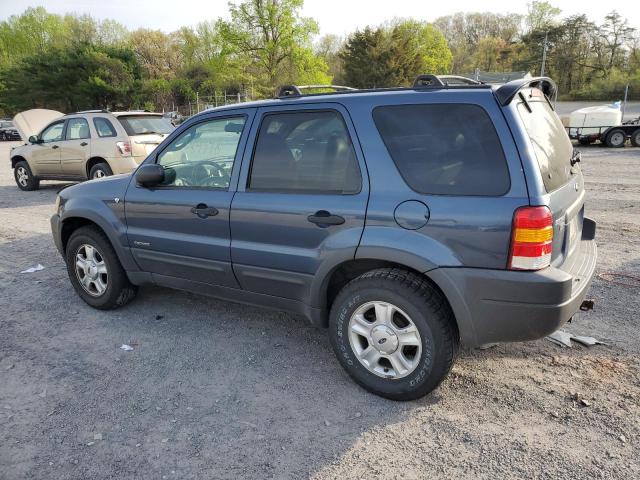 1FMYU04131KB61194 - 2001 FORD ESCAPE XLT BLUE photo 2