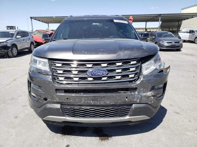 1FM5K8D83GGD02619 - 2016 FORD EXPLORER XLT GRAY photo 5