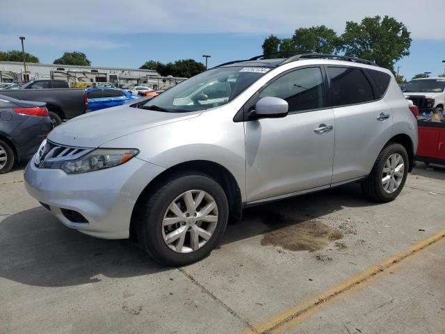 JN8AZ1MW0CW216032 - 2012 NISSAN MURANO S SILVER photo 1