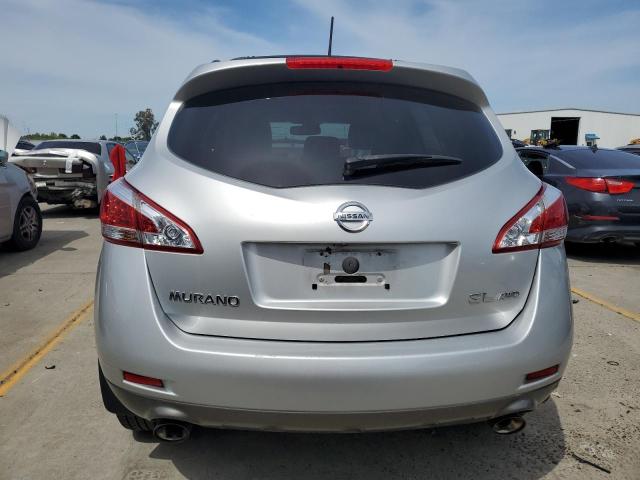 JN8AZ1MW0CW216032 - 2012 NISSAN MURANO S SILVER photo 6