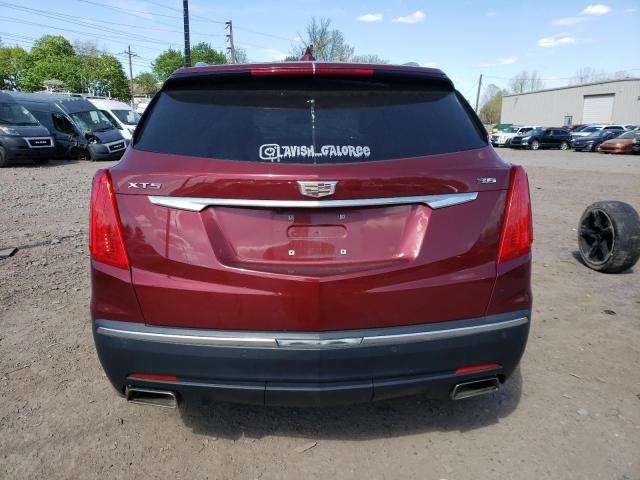 1GYKNCRS2HZ138785 - 2017 CADILLAC XT5 PREMIUM LUXURY RED photo 6