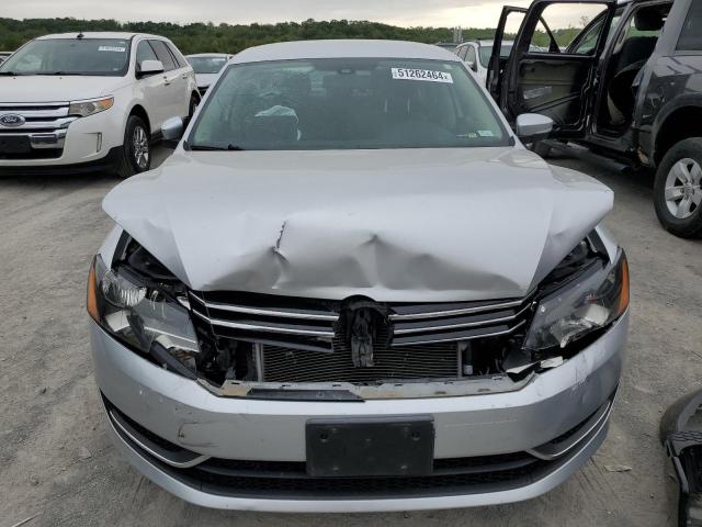 1VWBS7A32EC045674 - 2014 VOLKSWAGEN PASSAT SE SILVER photo 5