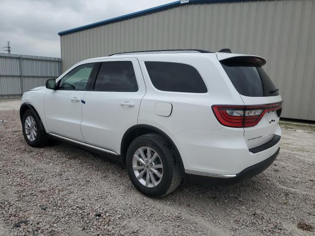 1C4RDHAGXPC635371 - 2023 DODGE DURANGO SXT WHITE photo 2