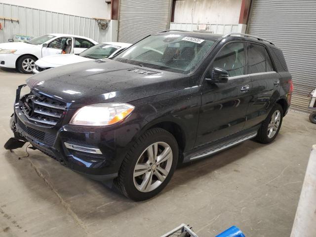 4JGDA5HB5FA589370 - 2015 MERCEDES-BENZ ML 350 4MATIC BLACK photo 1
