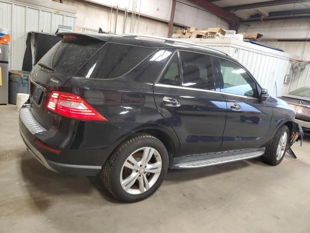4JGDA5HB5FA589370 - 2015 MERCEDES-BENZ ML 350 4MATIC BLACK photo 3