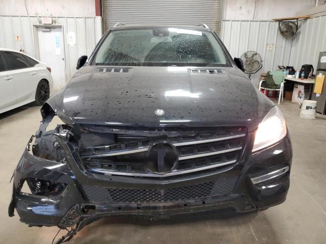 4JGDA5HB5FA589370 - 2015 MERCEDES-BENZ ML 350 4MATIC BLACK photo 5
