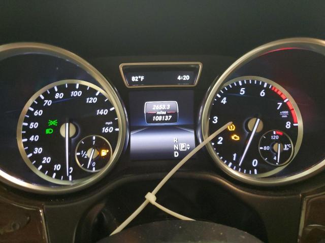 4JGDA5HB5FA589370 - 2015 MERCEDES-BENZ ML 350 4MATIC BLACK photo 9