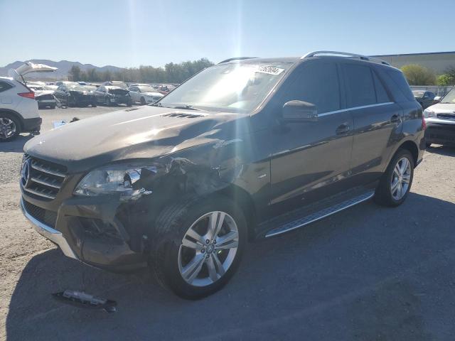 4JGDA5HB3CA017029 - 2012 MERCEDES-BENZ ML 350 4MATIC GRAY photo 1