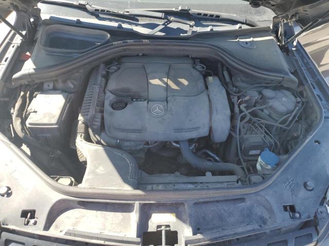 4JGDA5HB3CA017029 - 2012 MERCEDES-BENZ ML 350 4MATIC GRAY photo 12