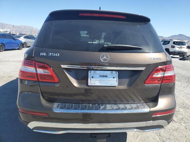 4JGDA5HB3CA017029 - 2012 MERCEDES-BENZ ML 350 4MATIC GRAY photo 6