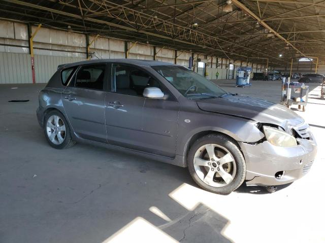 JM1BK343351308029 - 2005 MAZDA 3 HATCHBACK GRAY photo 4