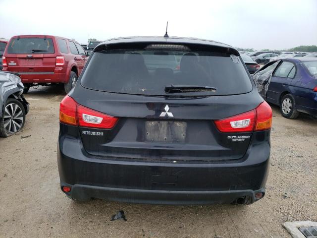 4A4AP3AU0EE028516 - 2014 MITSUBISHI OUTLANDER ES BLACK photo 6