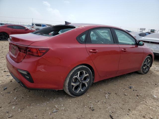 3KPF24AD9ME387867 - 2021 KIA FORTE FE RED photo 3