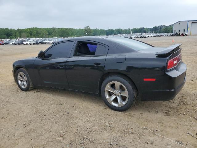 2C3CDXBG0DH550129 - 2013 DODGE CHARGER SE BLACK photo 2