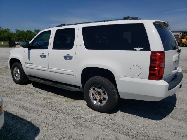 1GNSKJE79ER139228 - 2014 CHEVROLET SUBURBAN K1500 LT WHITE photo 2