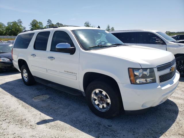 1GNSKJE79ER139228 - 2014 CHEVROLET SUBURBAN K1500 LT WHITE photo 4