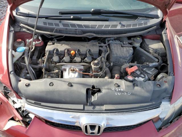 2HGFA16609H325766 - 2009 HONDA CIVIC LX-S Rot Foto 11