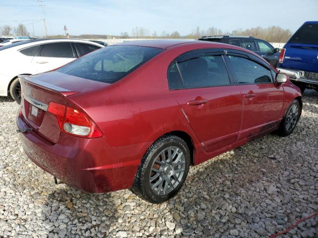 2HGFA16609H325766 - 2009 HONDA CIVIC LX-S Rot Foto 3