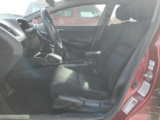 2HGFA16609H325766 - 2009 HONDA CIVIC LX-S Rot Foto 7