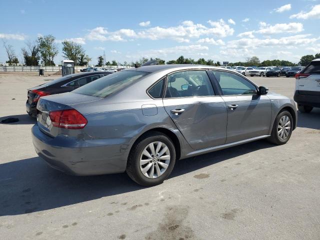 1VWAT7A38FC035130 - 2015 VOLKSWAGEN PASSAT S GRAY photo 3