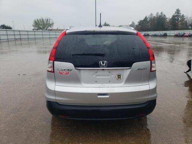 5J6RM4H71CL015429 - 2012 HONDA CR-V EXL GRAY photo 6