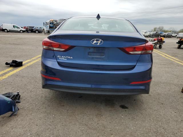 5NPD84LFXHH057323 - 2017 HYUNDAI ELANTRA SE BLUE photo 6