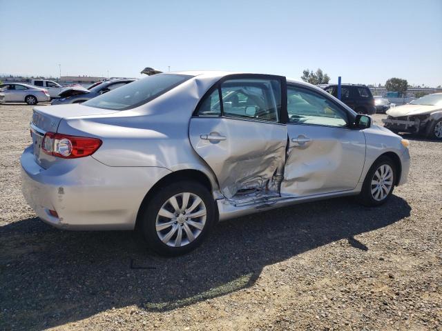 5YFBU4EE0DP150758 - 2013 TOYOTA COROLLA BASE GRAY photo 3