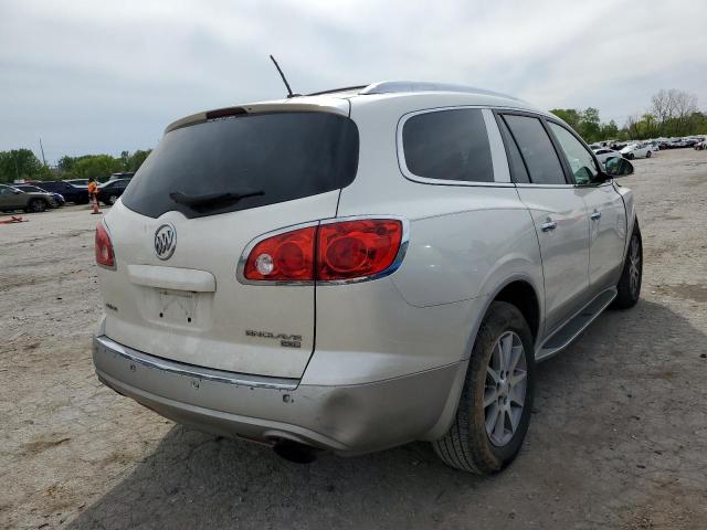 5GAKRBED2BJ233494 - 2011 BUICK ENCLAVE CXL WHITE photo 3