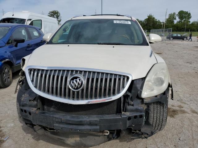 5GAKRBED2BJ233494 - 2011 BUICK ENCLAVE CXL WHITE photo 5