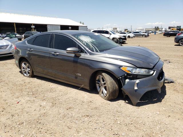 3FA6P0SU2GR241709 - 2016 FORD FUSION TITANIUM PHEV GRAY photo 4