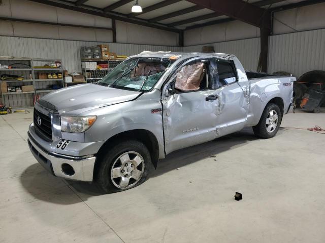 5TBBV54147S489562 - 2007 TOYOTA TUNDRA DOUBLE CAB SR5 SILVER photo 1