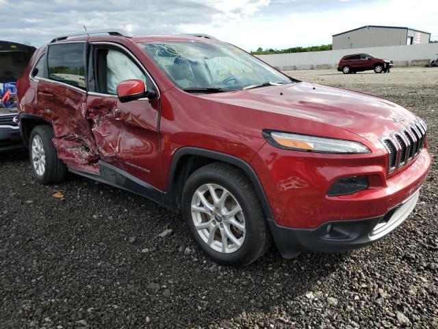 1C4PJLCB6FW546933 - 2015 JEEP CHEROKEE LATITUDE RED photo 4