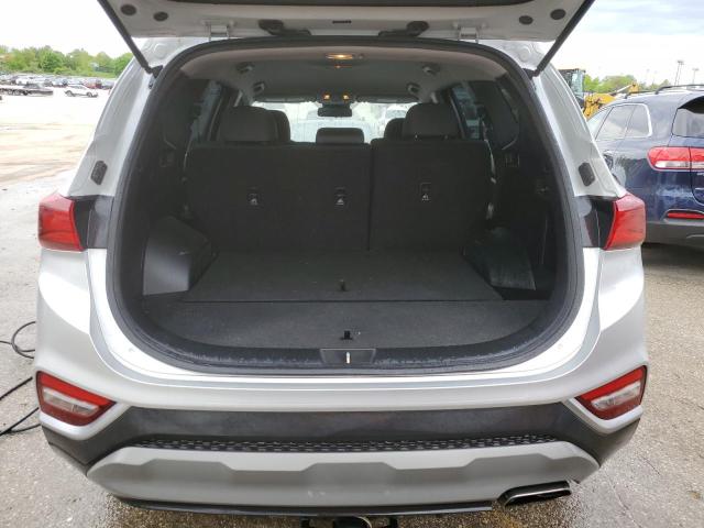 5NMS23AD9KH066796 - 2019 HYUNDAI SANTA FE SE SILVER photo 6