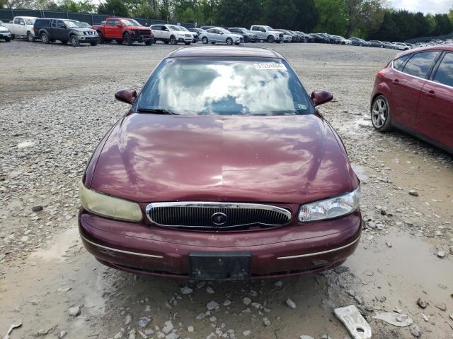 2G4WS52M5V1410060 - 1997 BUICK CENTURY CUSTOM MAROON photo 5