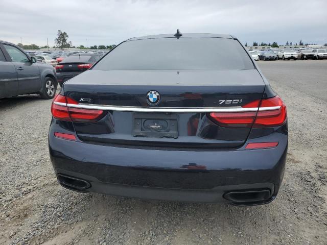 WBA7F2C50GG416984 - 2016 BMW 750 XI BLUE photo 6