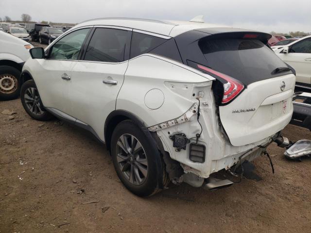 5N1AZ2MH3JN115200 - 2018 NISSAN MURANO S WHITE photo 2