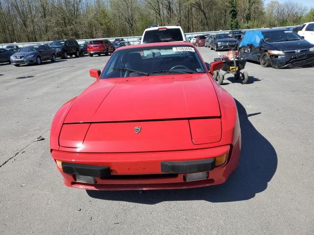 WP0AA0948GN455280 - 1986 PORSCHE 944 RED photo 5