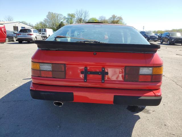 WP0AA0948GN455280 - 1986 PORSCHE 944 RED photo 6