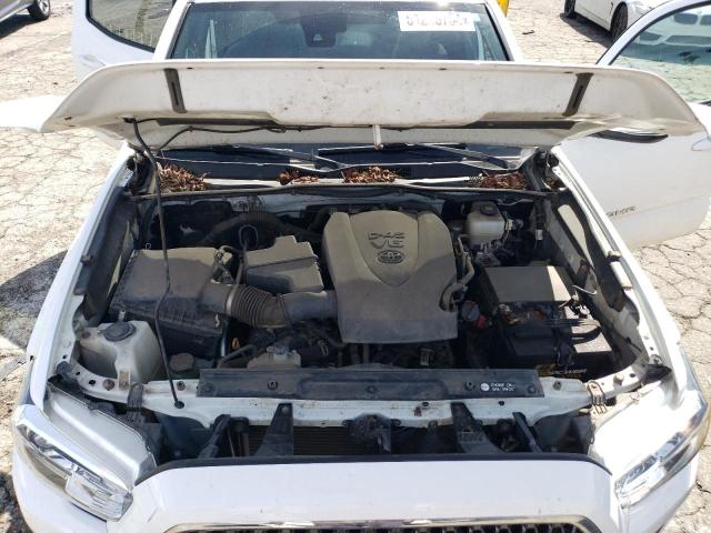 5TFCZ5AN6KX175812 - 2019 TOYOTA TACOMA DOUBLE CAB WHITE photo 11