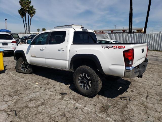 5TFCZ5AN6KX175812 - 2019 TOYOTA TACOMA DOUBLE CAB WHITE photo 2