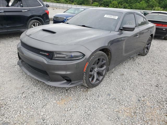 2C3CDXHG7JH215792 - 2018 DODGE CHARGER SXT PLUS GRAY photo 1